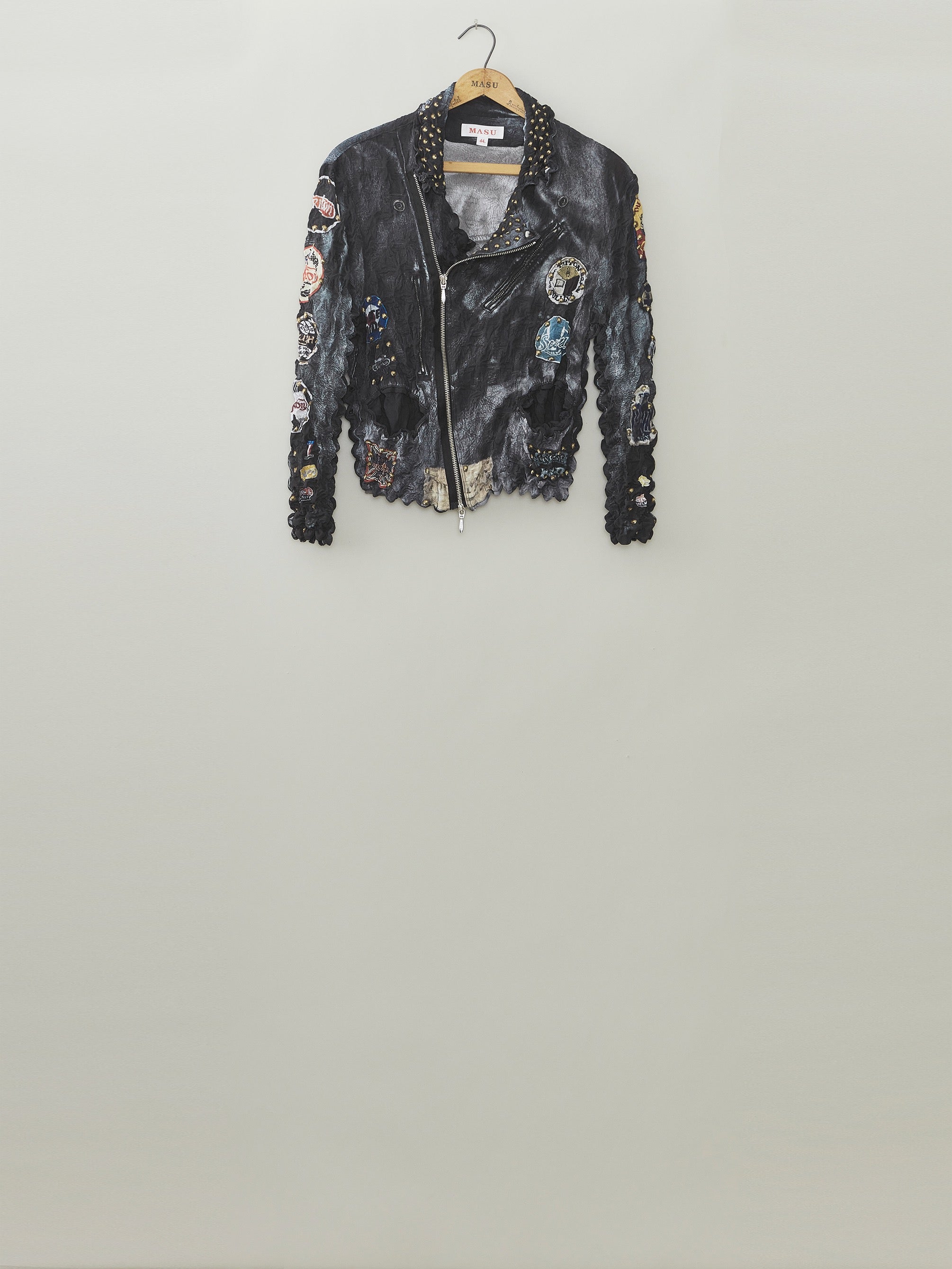 MASU(エムエーエスユー)のPOPCORN BIKER JACKETの通販｜PALETTE art