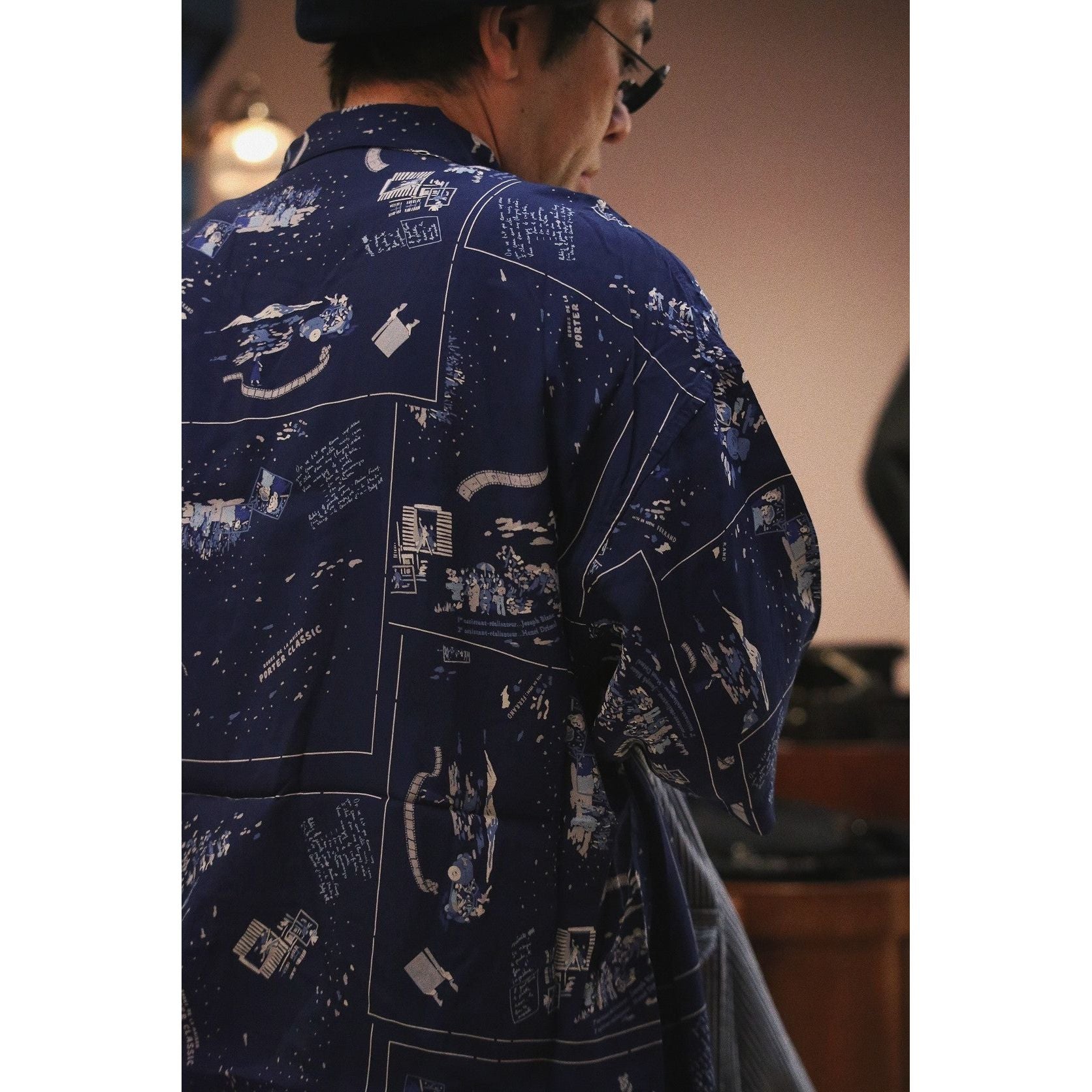 ALOHA SHIRT FRENCH FILM – CLASSIC GENTLEMAN PORTER CLASSIC TOKYO
