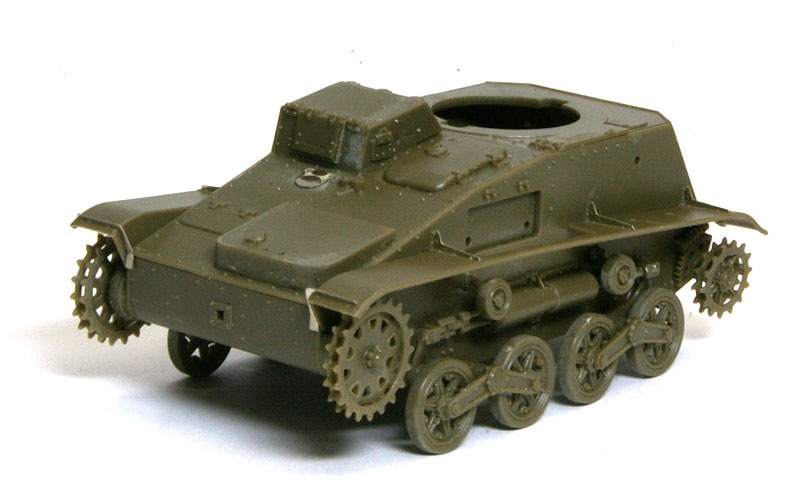 プラモ日記 » 帝国陸軍・九四式軽装甲車[TK] Op.170 制作開始