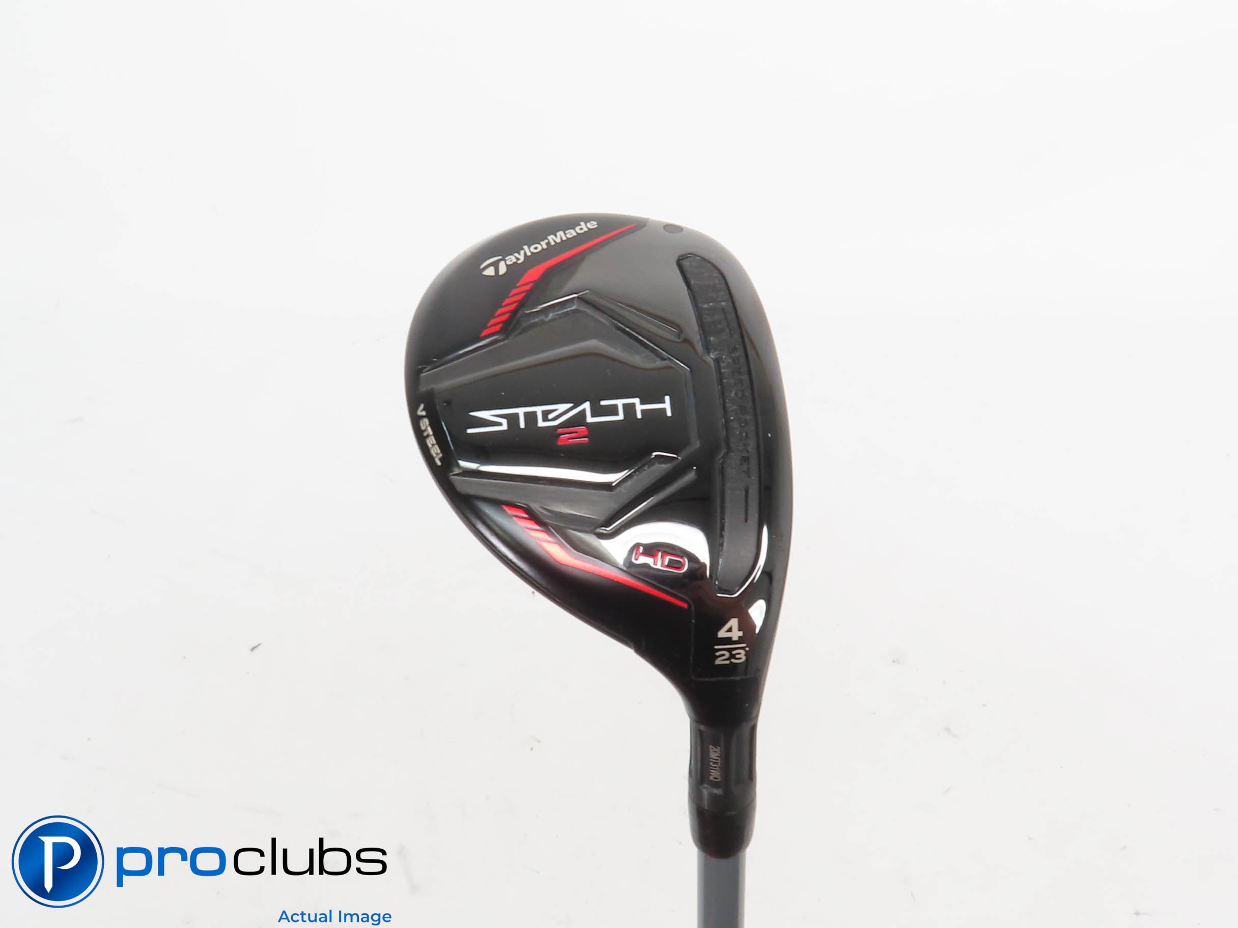 TaylorMade STEALTH 2 HD 23* 4 HYBRID - Fujikura Pro 2.0 6-R2 Senior Fl