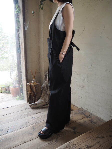 ETRÉ TOKYO 】ラップショルダーラップワイドパンツ【 Alderney