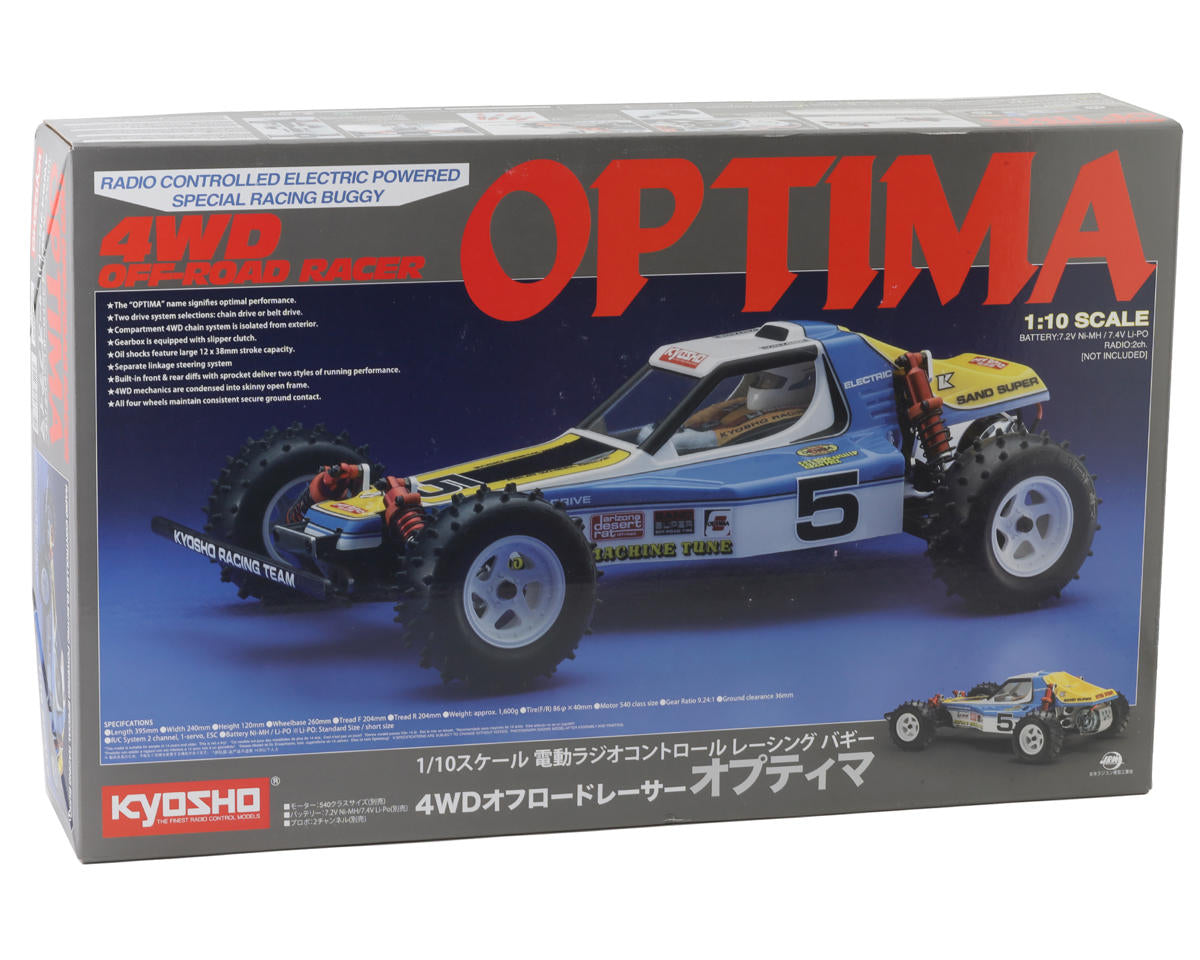 Kyosho Optima 1/10 4WD Electric Off-Road Buggy Kit – Racer Rc