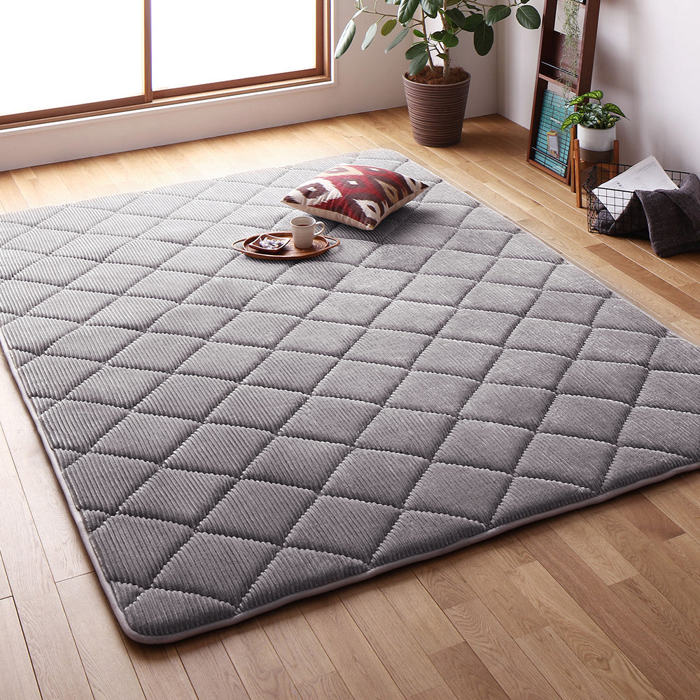 コーデュロイ調 極厚こたつ敷き布団 単品 /クッション性抜群の厚敷き