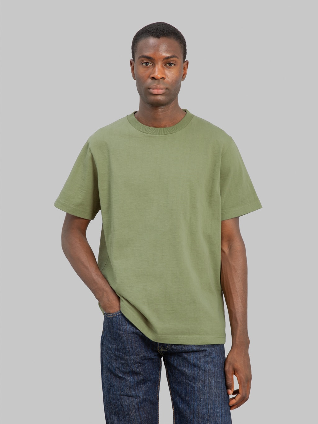 Jackman Dotsume T-Shirt Olive