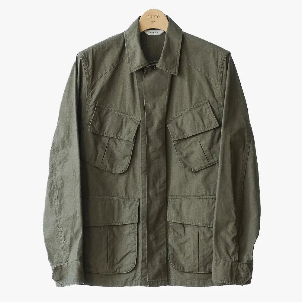 Fujito Jungle Fatigue Jacket Olive Green | Refinement – Refinement