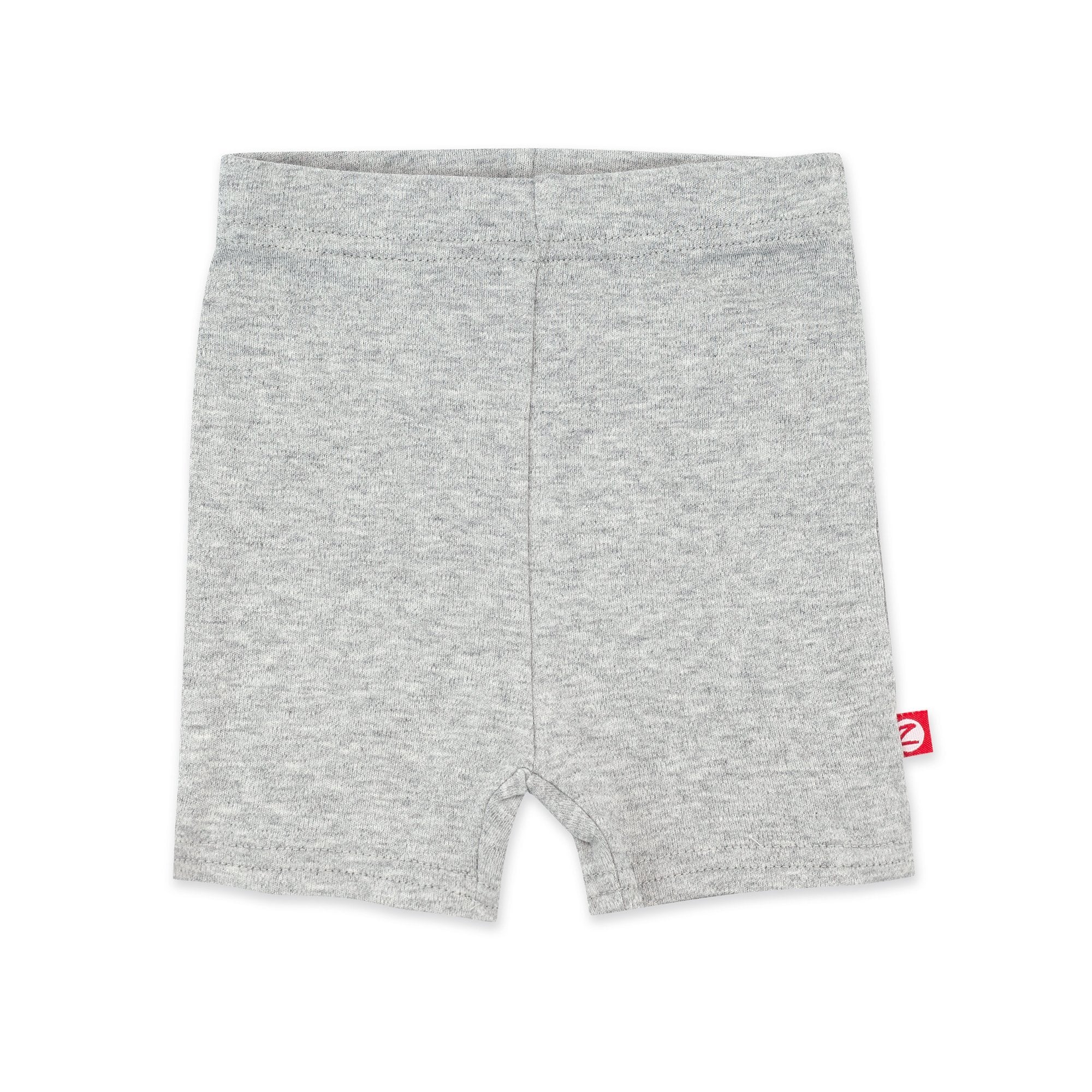 Organic Cotton Bike Short - Heather Gray – Zutano