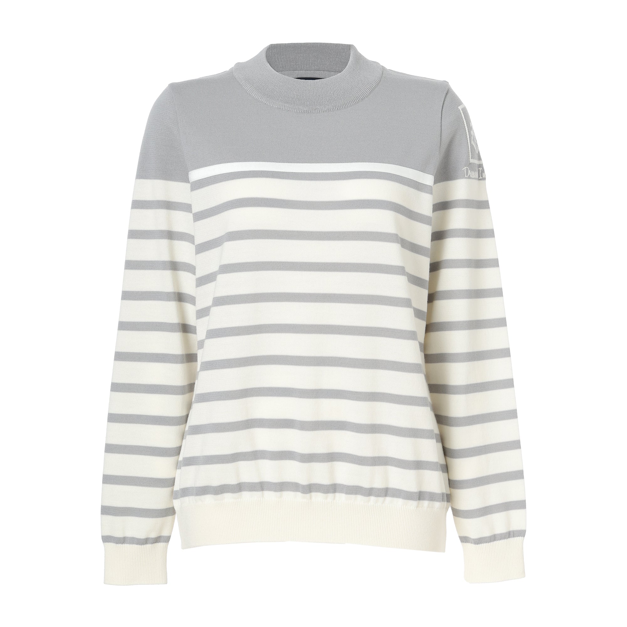 WOMEN WODURER×RENU 長袖セーター ライトグレー