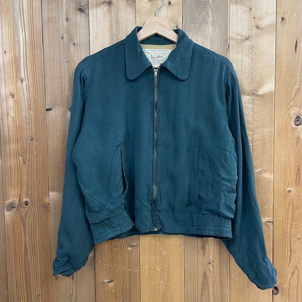 50s vintage Nortex Sports wear ギャバジンジャケット ブルゾン TALON