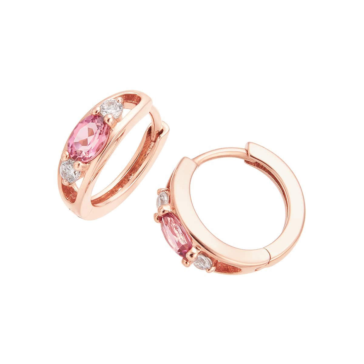 K10ピンクゴールドピンクトルマリンピアス(RPE482-003)|TSUTSUMI