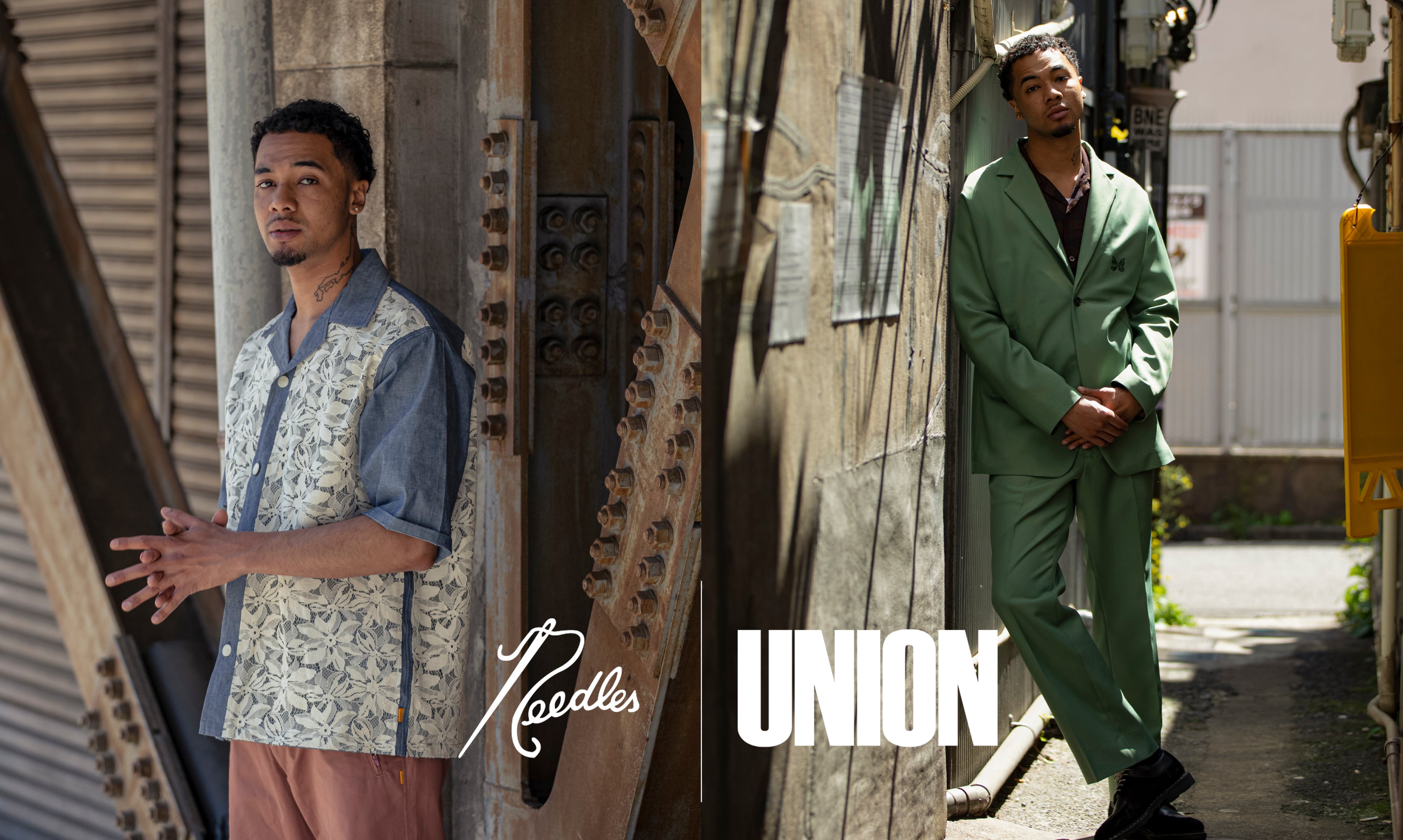 Features | NEEDLES X UNION MILES JACKET & TROUSER / CABANA SHIRT