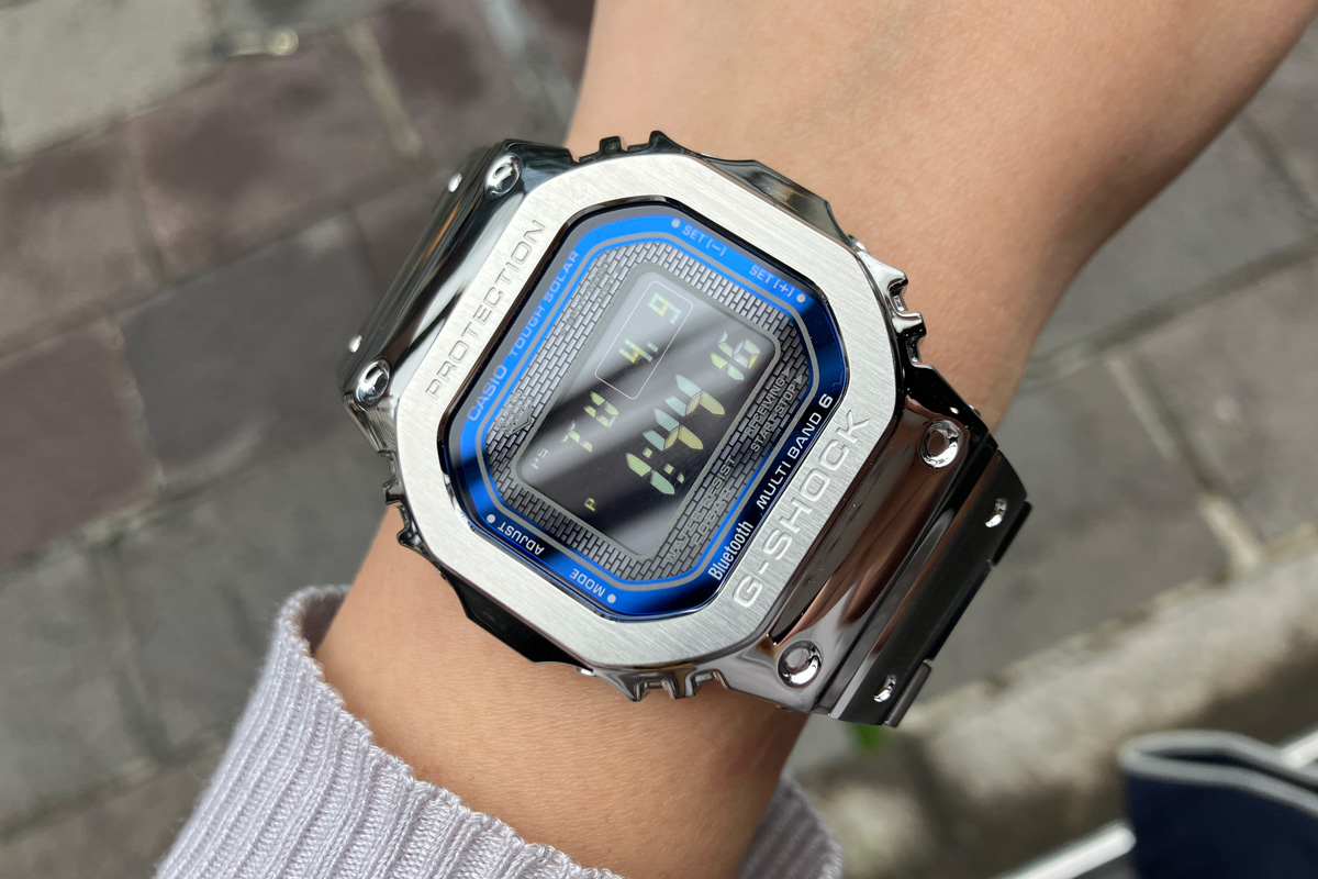 ついつい集めたくなる！ “フルメタル”G-SHOCK “の最新作「GMW-B5000D