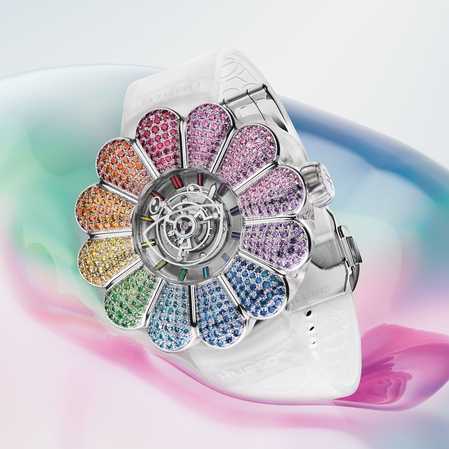 複雑で、輝きに満ち、完全に“かわいい”。ウブロ「MP-15 タカシムラカミ