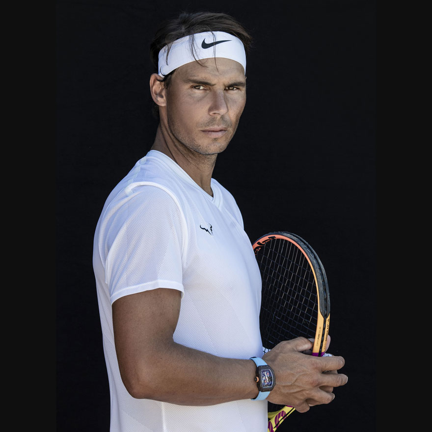 ラファエル・ナダル選手との10年のパートナーシップを記念した