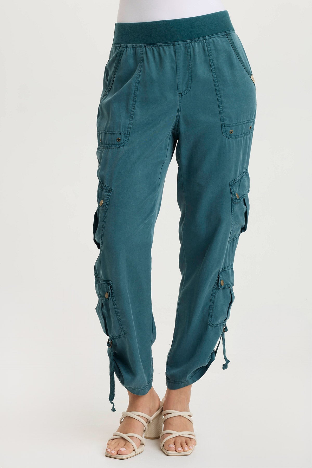 XCVI Lowe Twill Tabbed Hem Cargo Pant