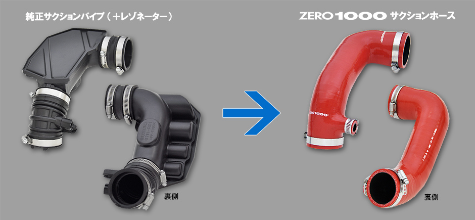 ZERO1000 webshop / ZC33S 強化サクション&ターボホースセット