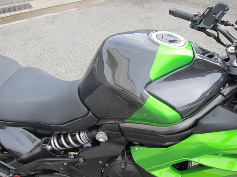 Ninja400 14- タンクパッド タイプR--
