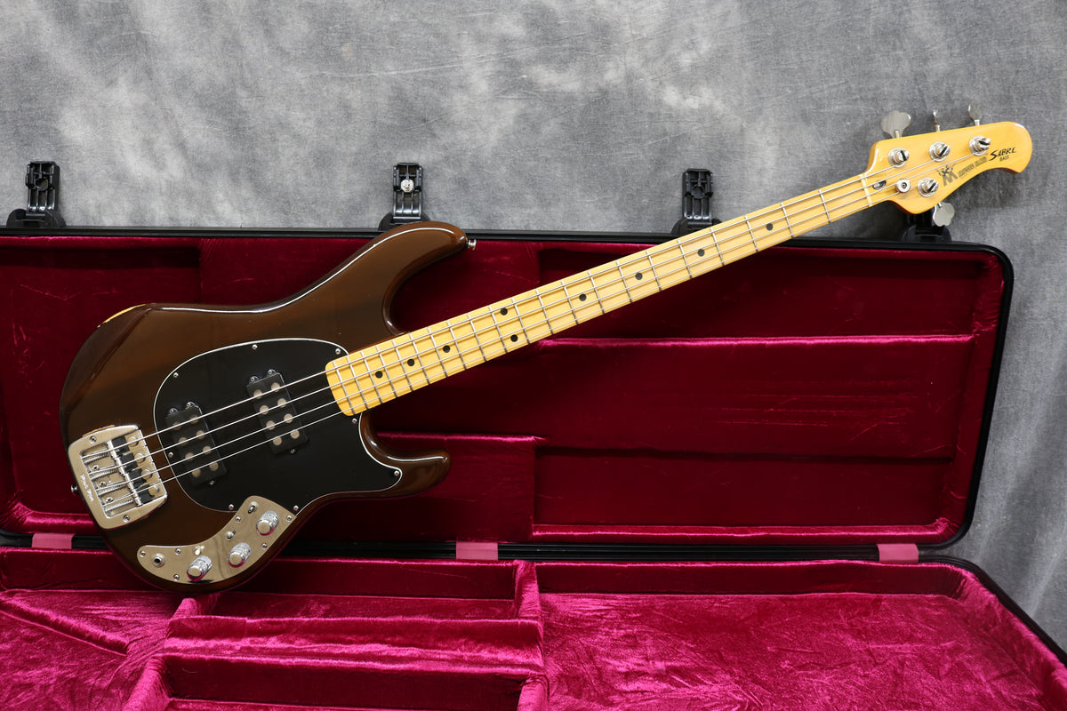 1979 Music Man Sabre, Walnut – Andy Baxter Bass & Guitars