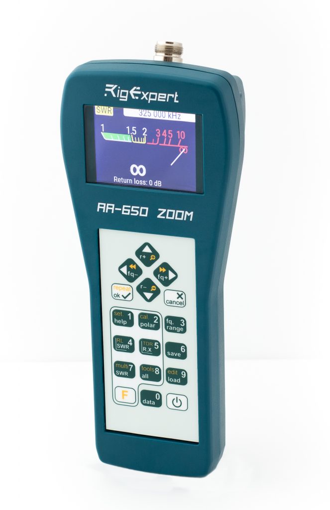 Rig Expert AA-650 Antenna Analyzer – Antenna Parts Outlet