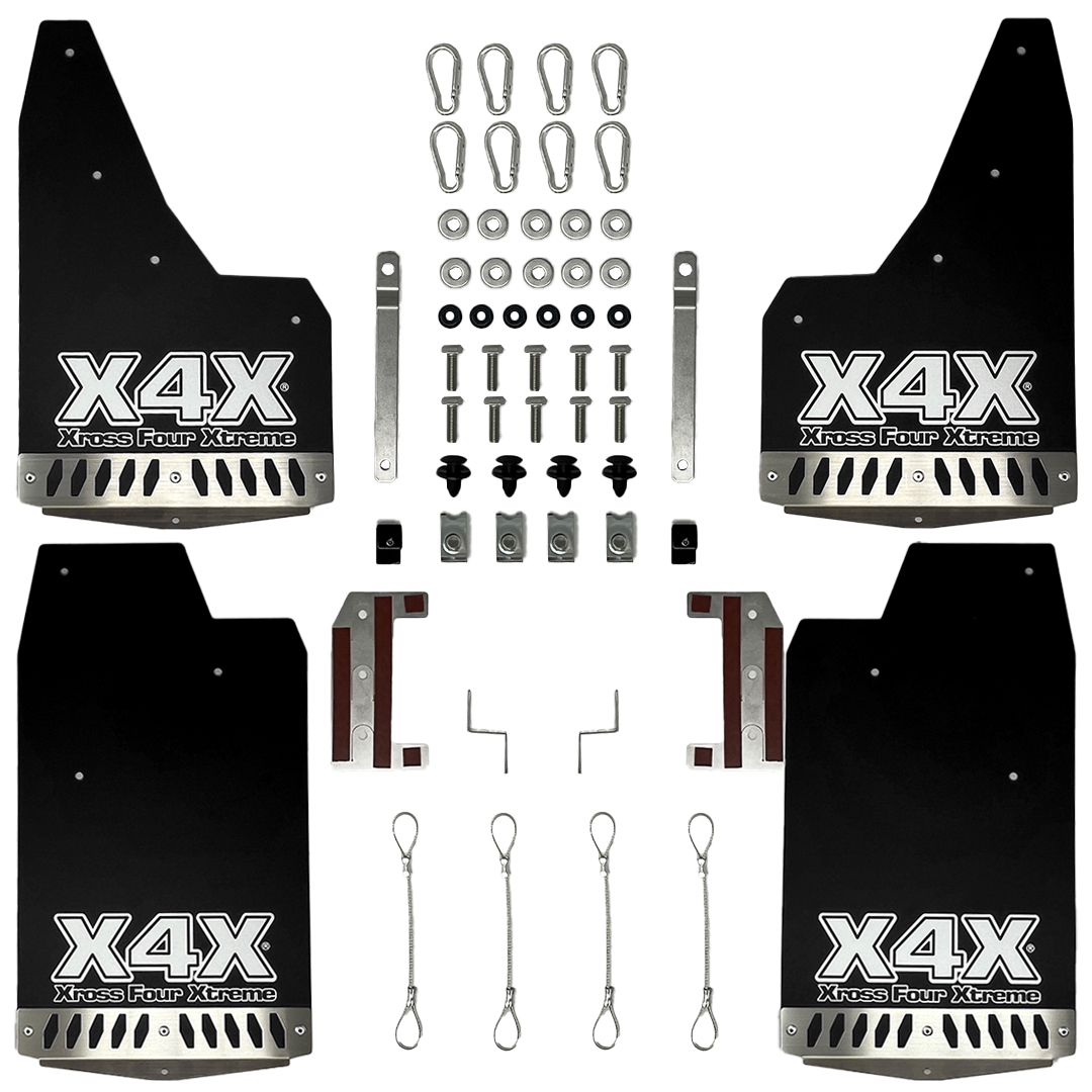 中期型デリカD5専用】マッドフラップ［BLACK］＆［RED］ 商品詳細