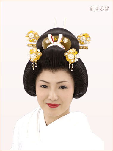 結婚式の花嫁かんざし；株式会社アズマ