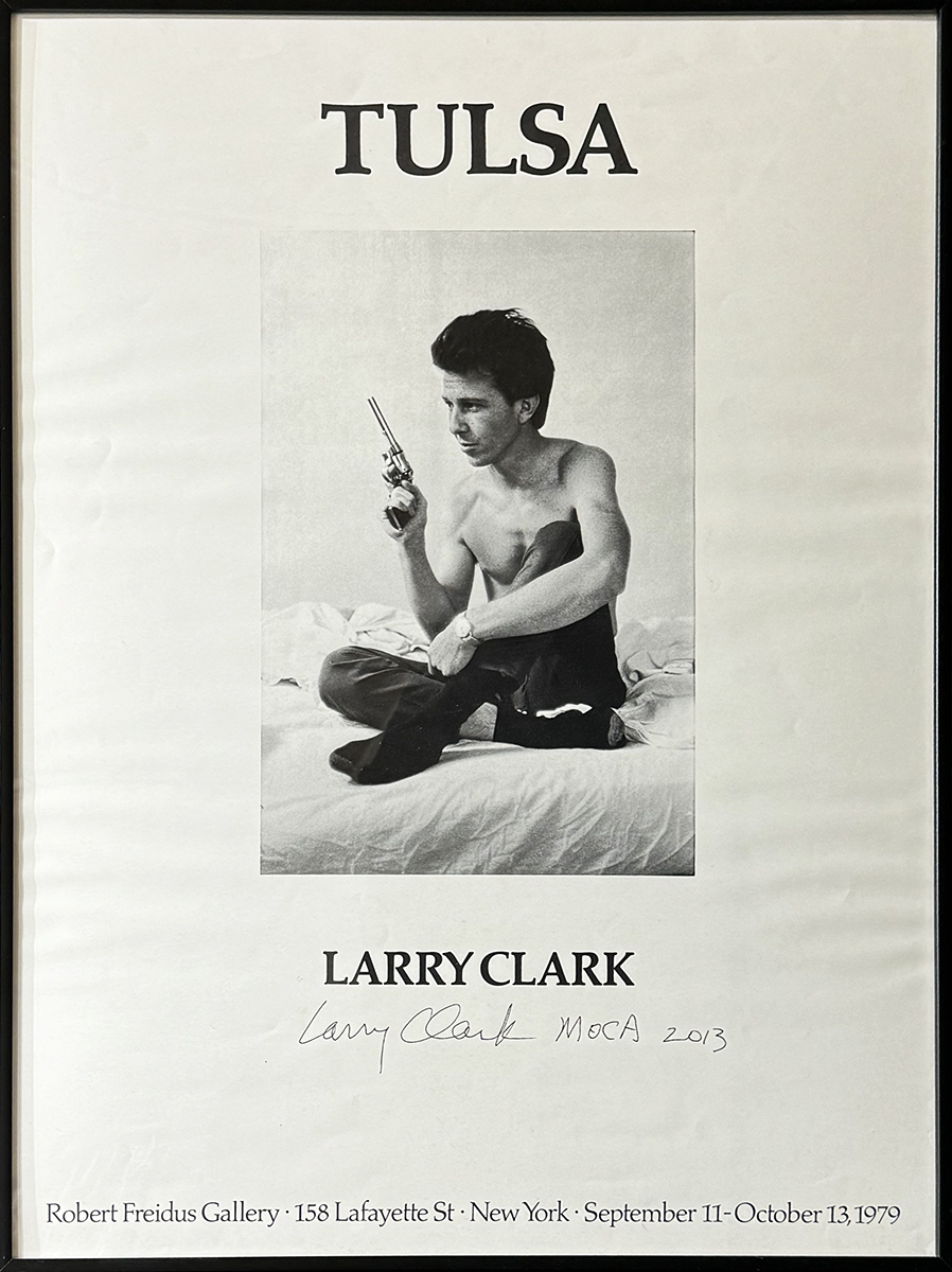 ポスターラリー・クラーク「TULSA」【サイン入 / Signed】(ラリー