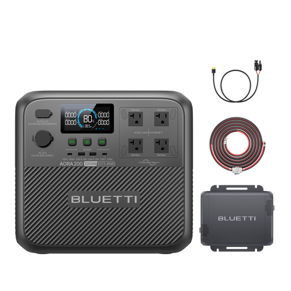 BLUETTI ポータブル電源 AORA 200 (旧Elite 200 V2) + Charger 1