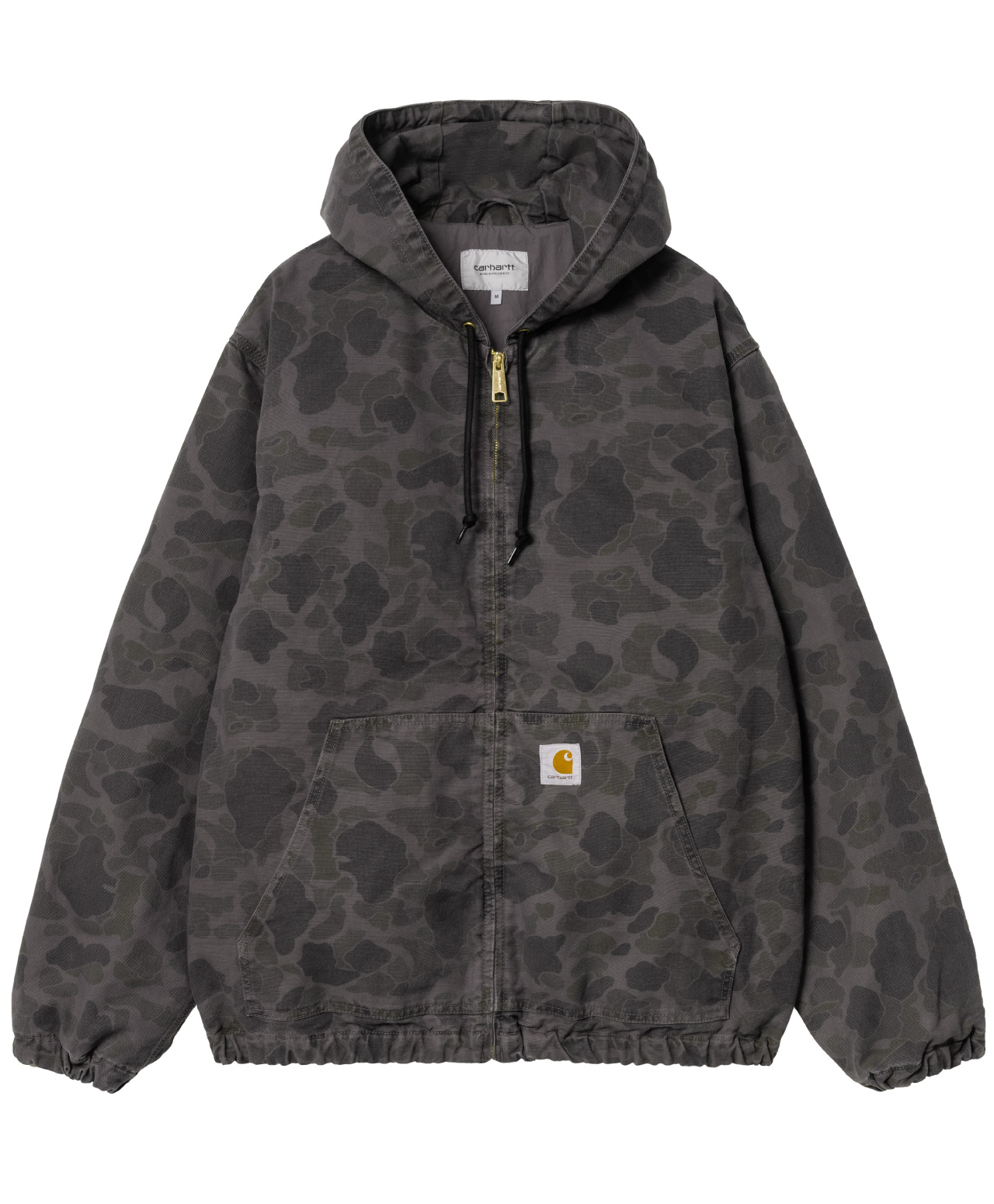 CARHARTT WIP DUCK ACTIVE JACKET CAMO DUCK GREEN/GRAPHITE - Sold