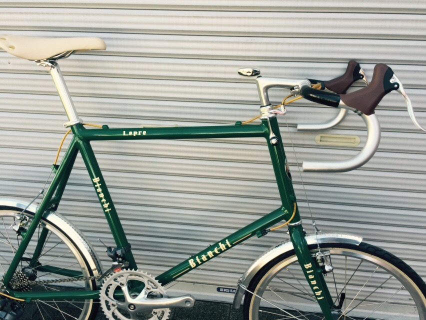 Bianchi minivelo-8 DROP BAR /green ミニベロ入荷 !! | Climb cycle
