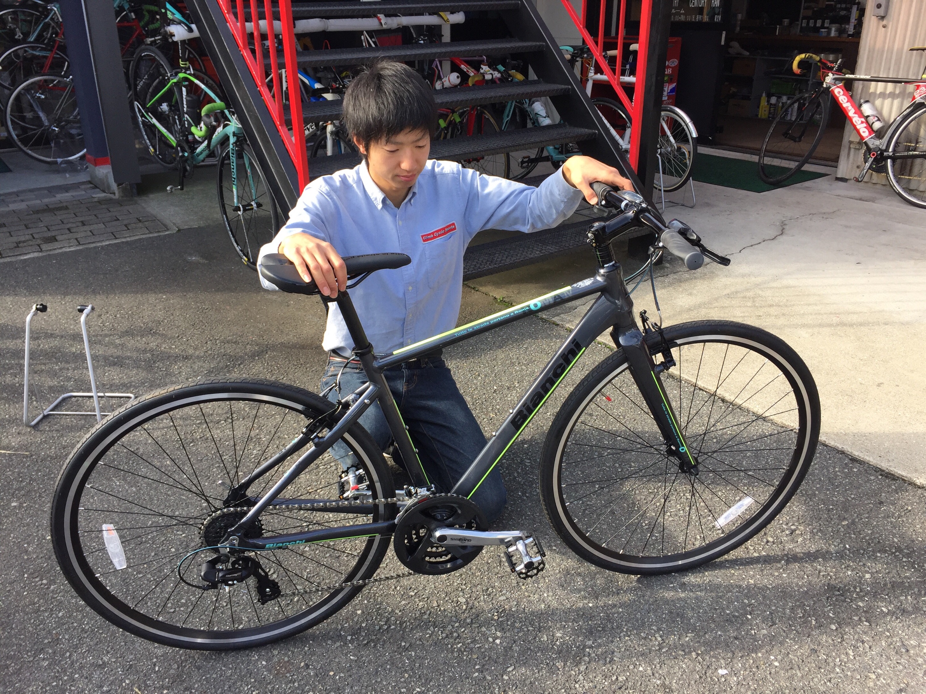 2016年モデル、ビアンキ・おすすめクロスバイクです。 | Climb cycle