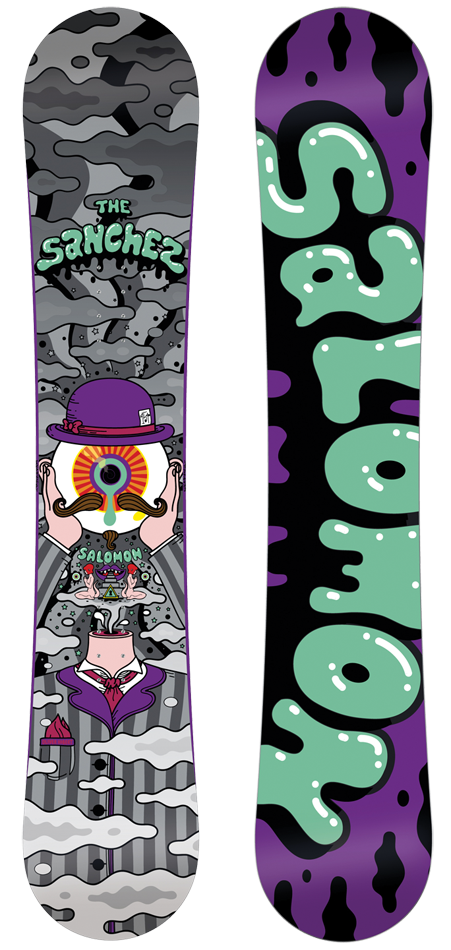 Salomon Sanchez Snowboard, 2012 - CrazySnowBoarder Review