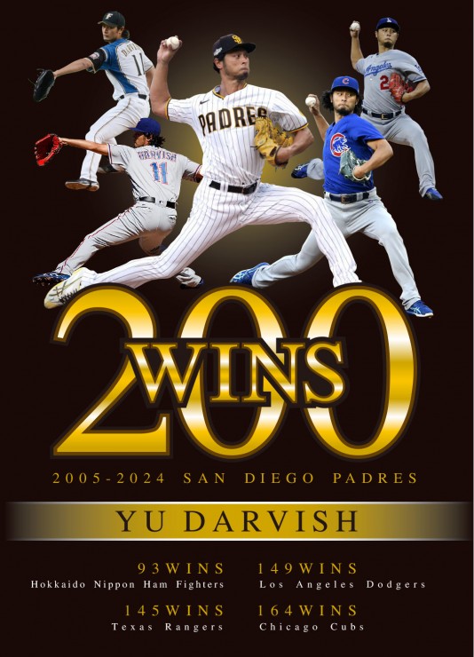 ダルビッシュ有選手】日米通算200勝を達成！ | NEWS | SPACE11 DARVISH