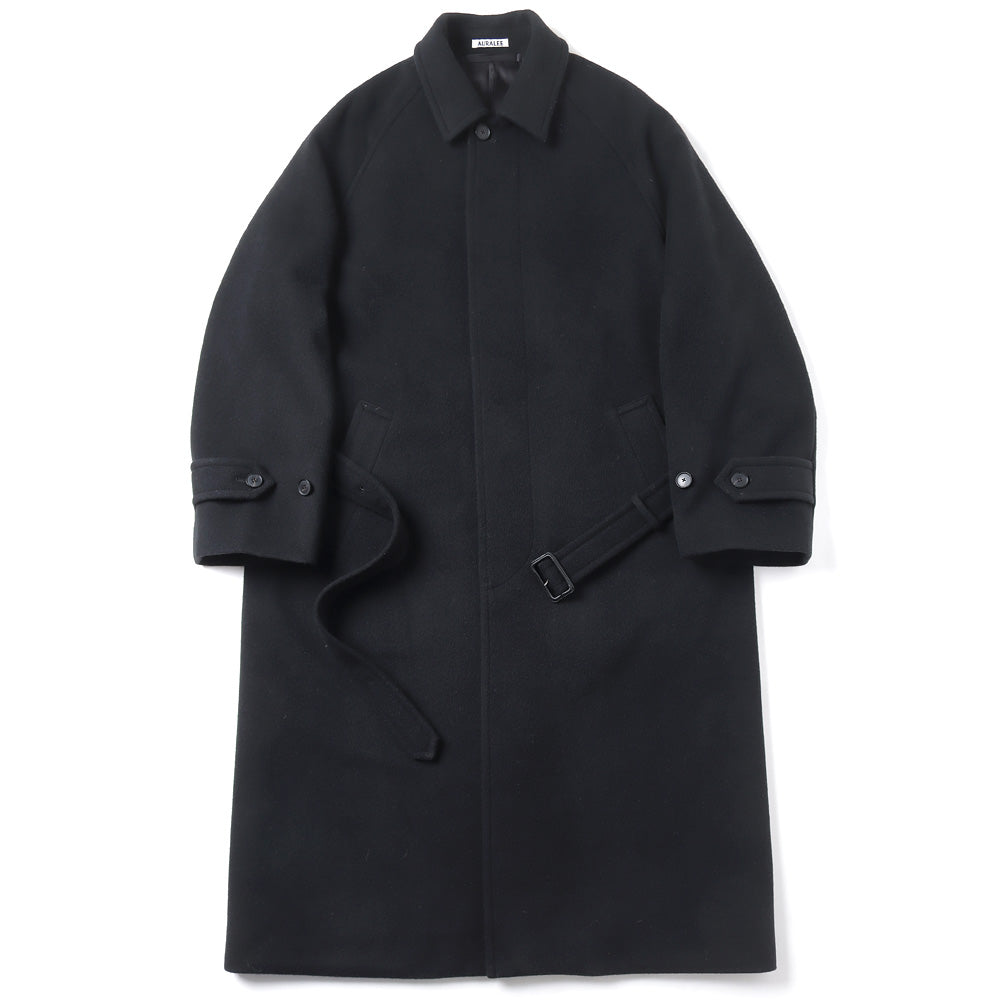 AURALEE(オーラリー)】CASHMERE WOOL MOSSER SOUTIEN COLLAR COAT
