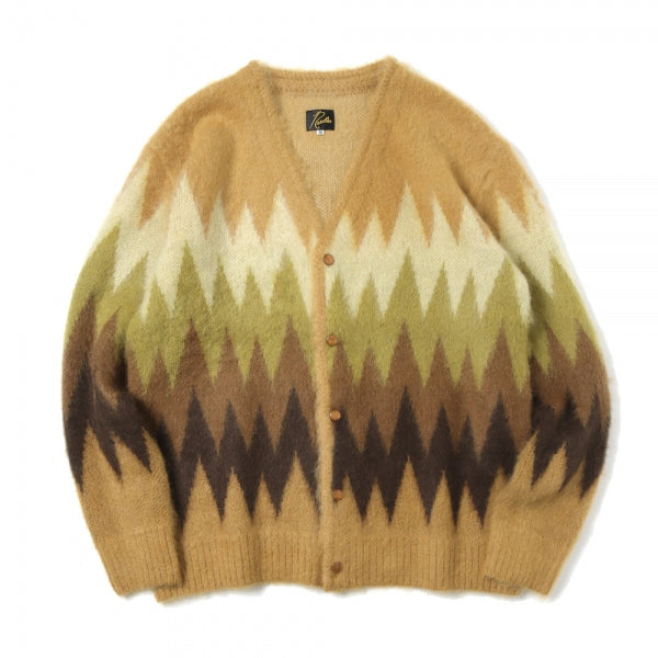 Mohair Cardigan - Zigzag (LQ274) | NEEDLES / トップス (MEN