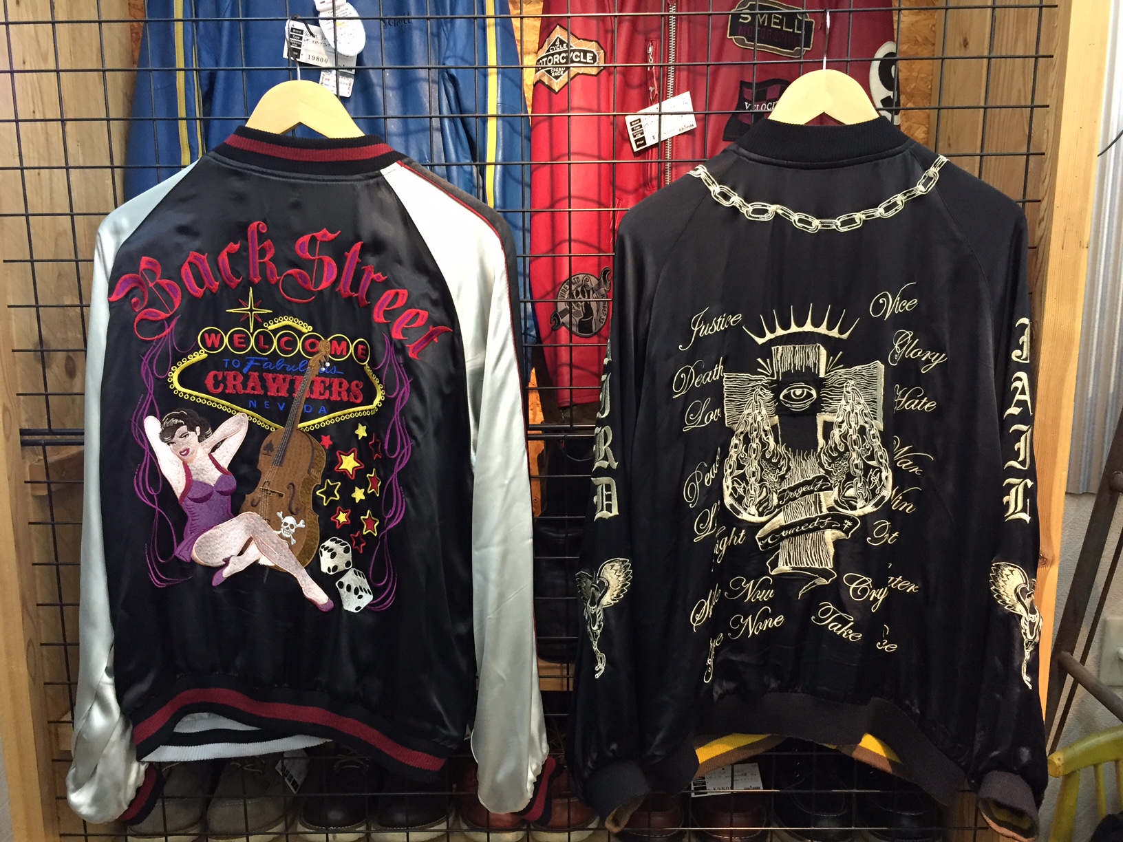 バックストリートクローラー】Back Street Crawlerのスカジャンを