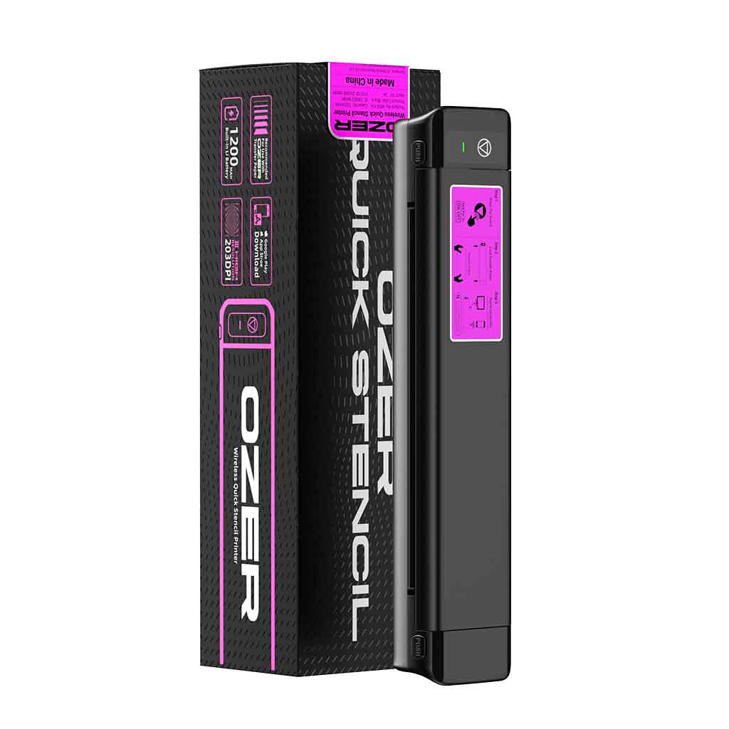 Tattoo Stencil Printer OZER Brand Bluetooth – Element Tattoo Supply