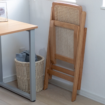 折りたたみチェア ラタンチェア フォールディングチェア ラタン チェア