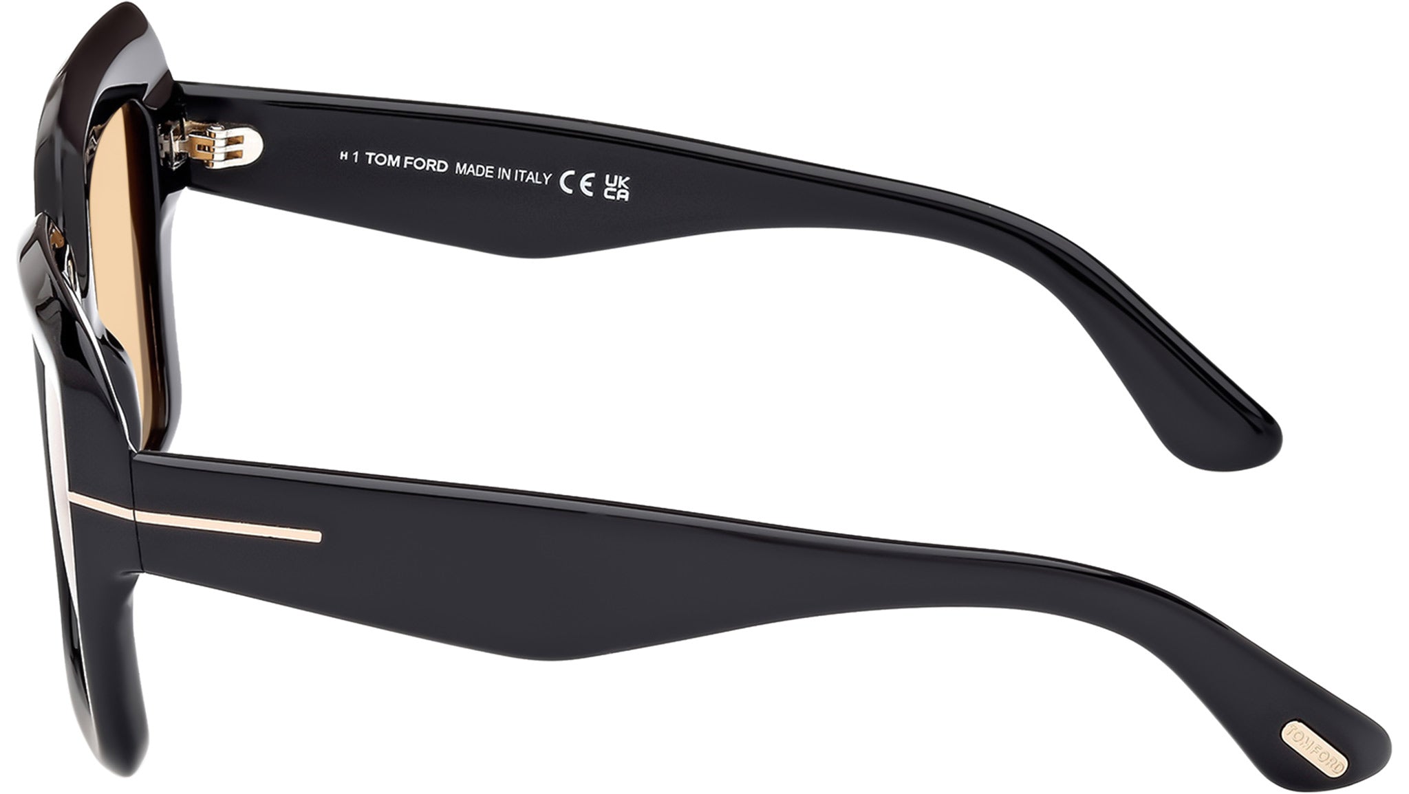 Tom Ford Esme Sunglasses FT1157 01E Shiny Black - eye-oo.com