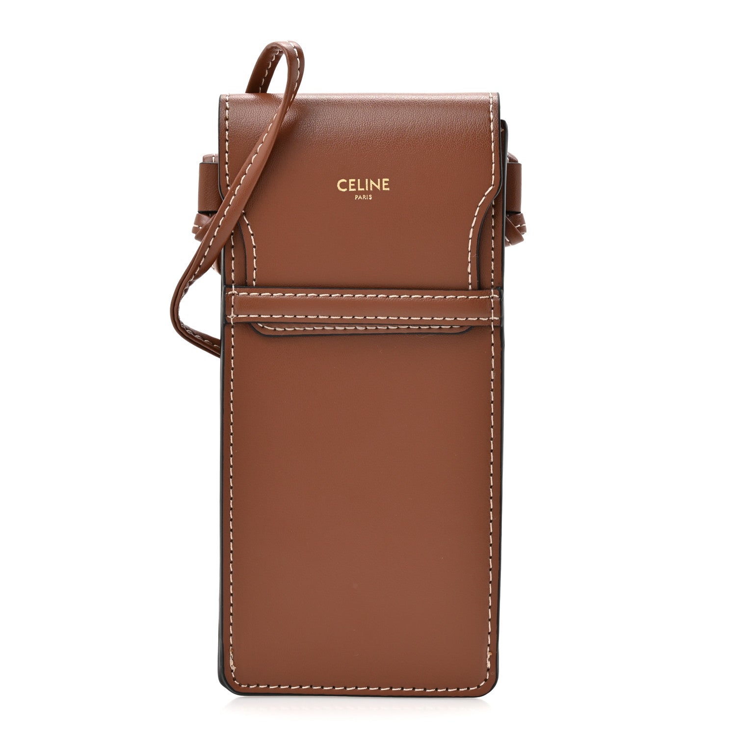 Celine Smooth Calfskin Sunglasses Pouch Tan 1819885 – FASHIONPHILE