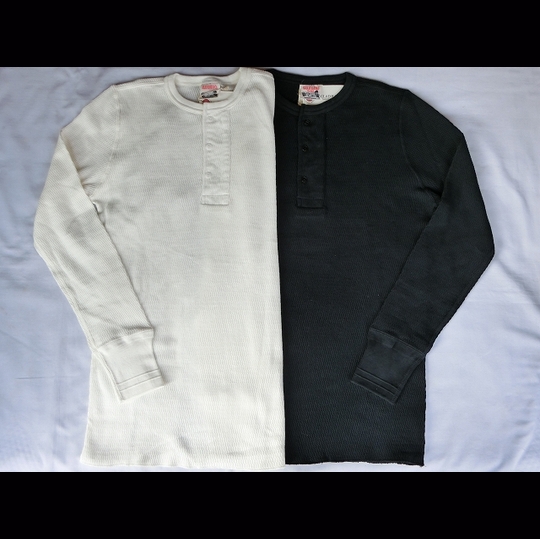 GladHand,グラッドハンド ヘンリーネックサーマル L/STシャツ 商品詳細