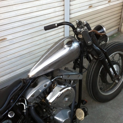 デッドストック ピーナツタンク エッグタンク チョッパータンク！