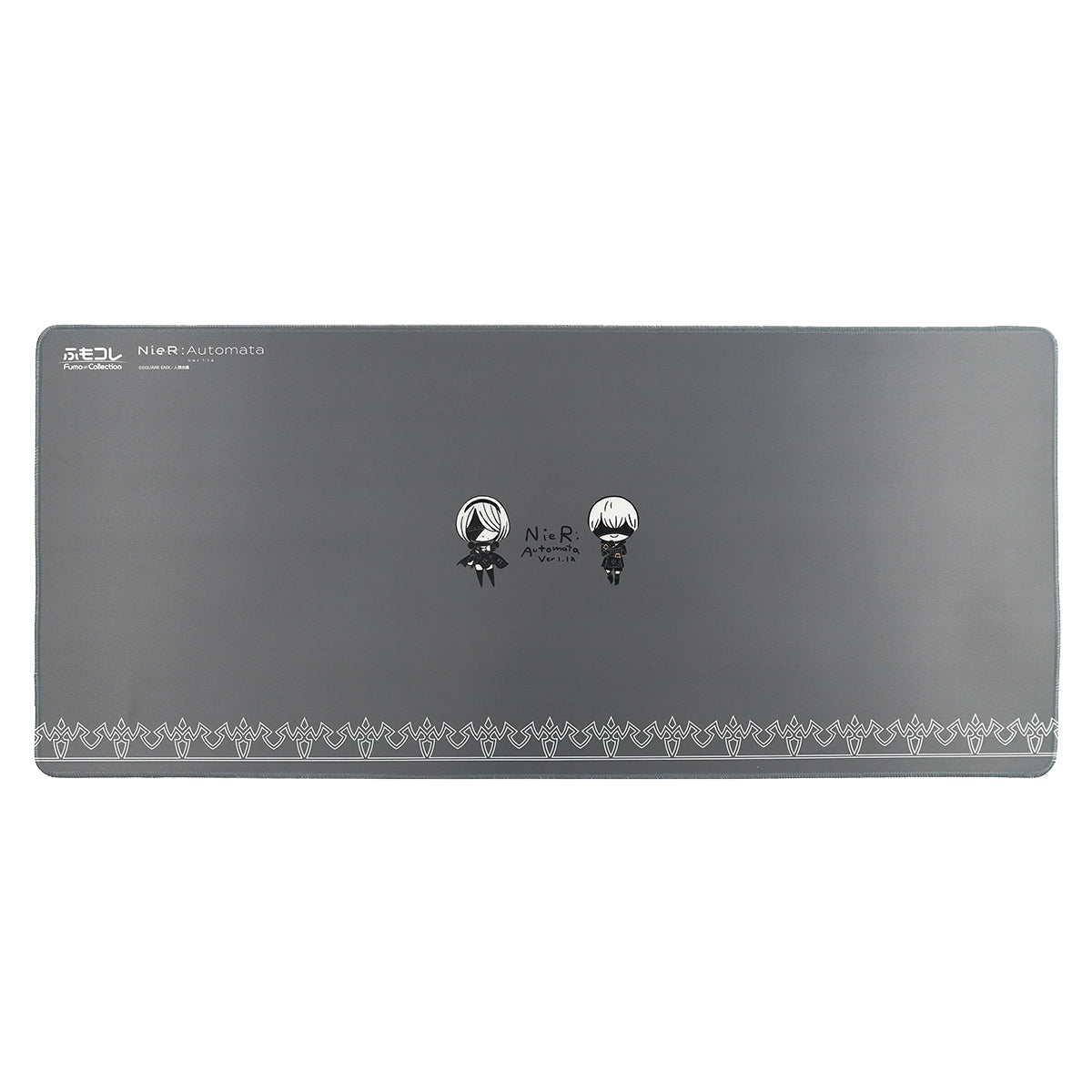 ふもコレ × ニーアオートマタ マウスパッド B 黒｜ふもコレ(Fumo