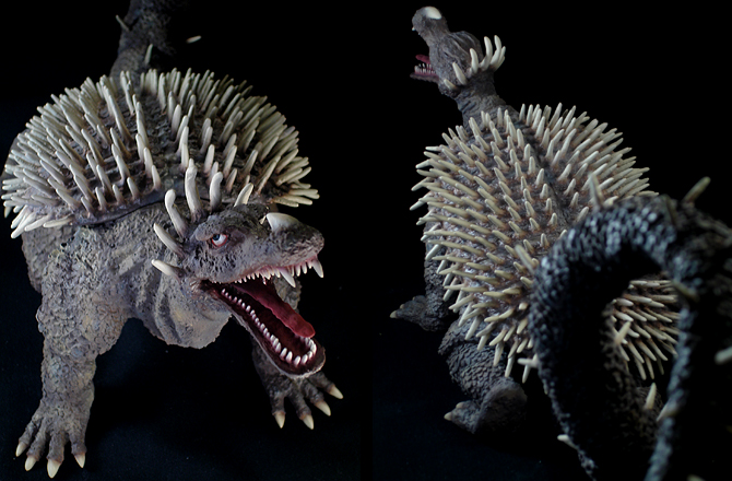 浅井造形】 アンギラス 大阪蹂躪 完成品