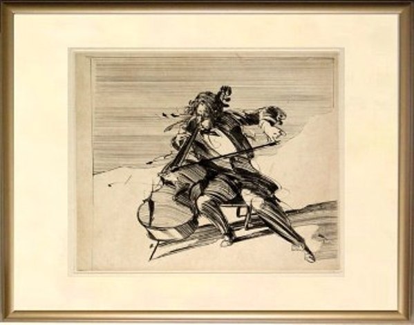 ワイズバッシュ,リトグラフィ,ドライポイント,デッサン,フランス版画