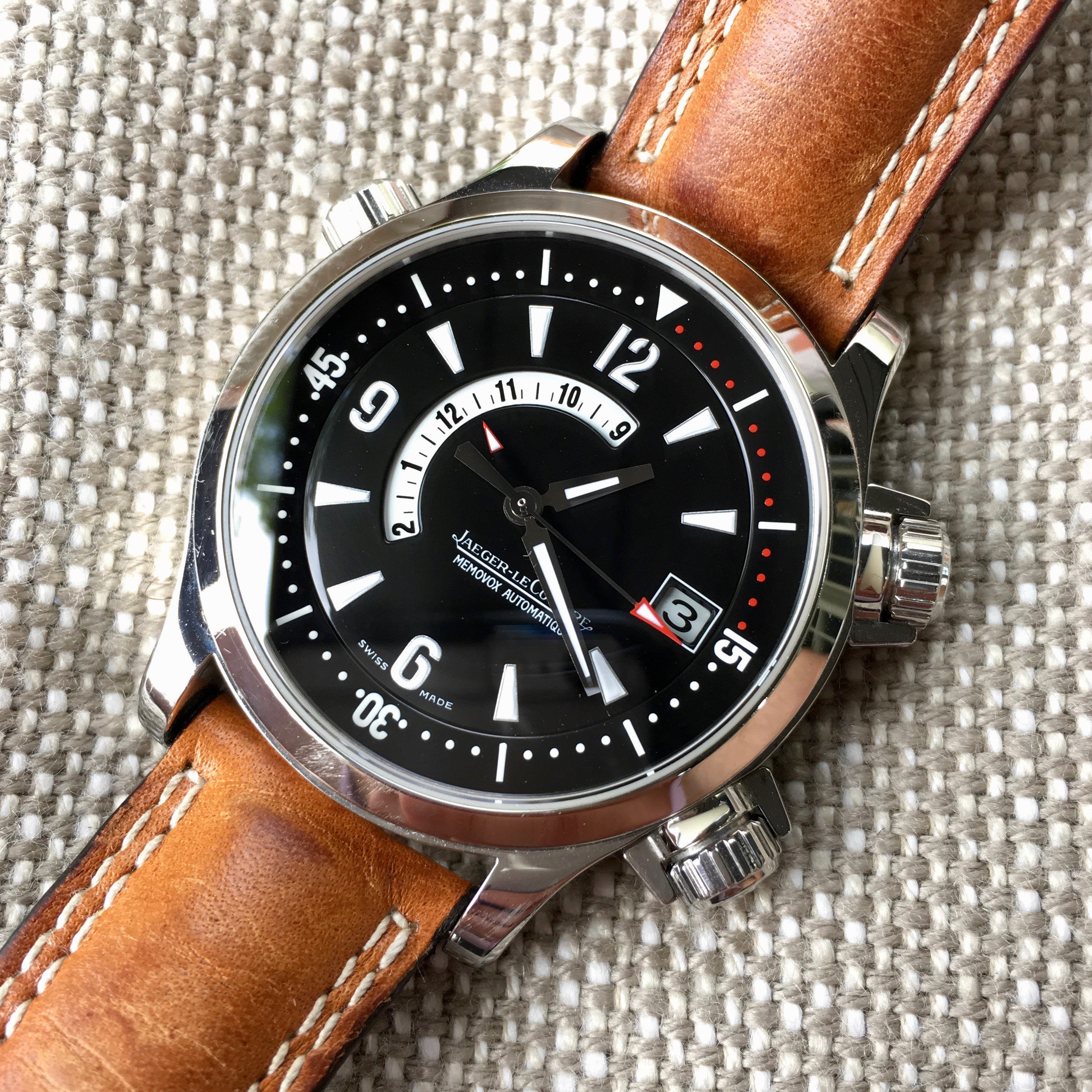 Jaeger LeCoultre Master Compressor Memovox Alarm 146.8.97