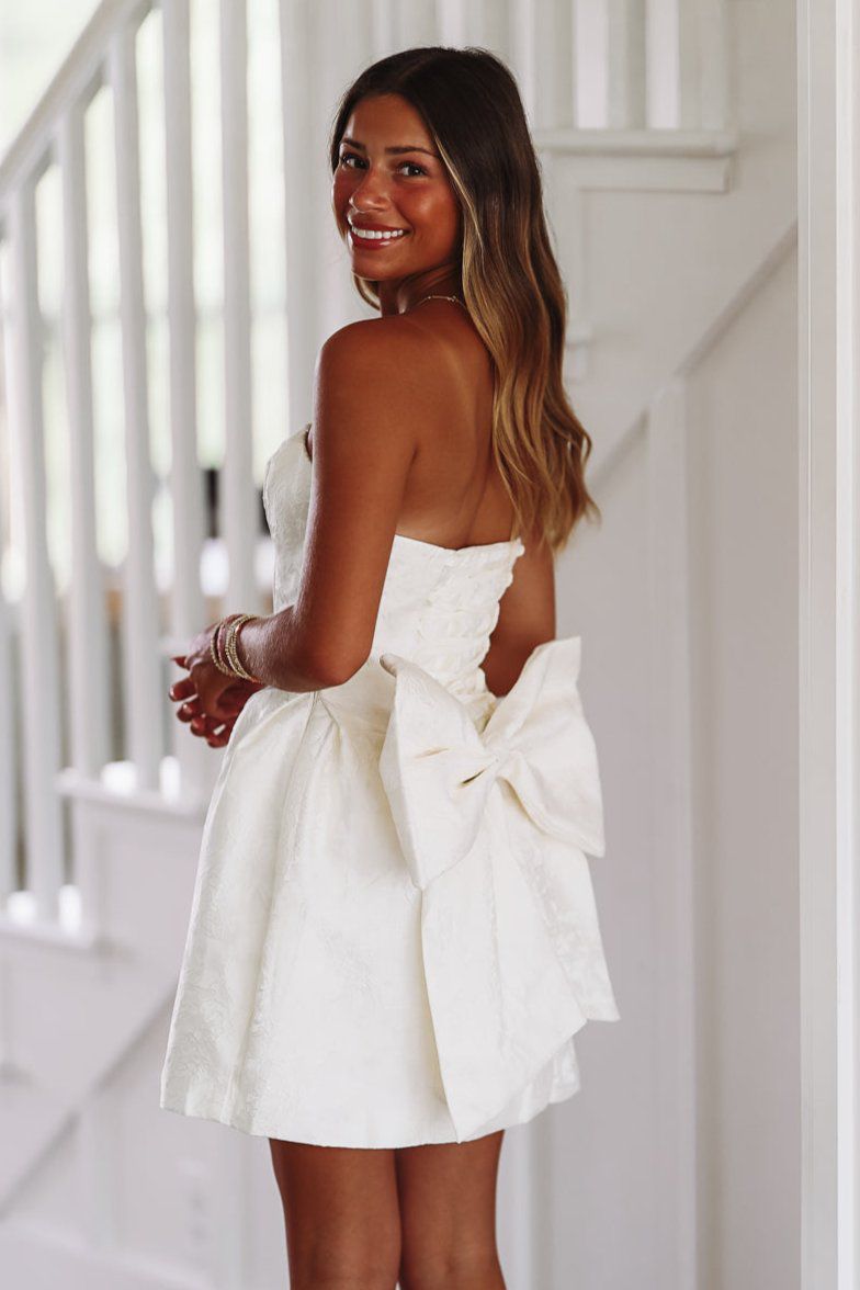 Cocktails on Me Mini Dress - Cream – Hazel & Olive