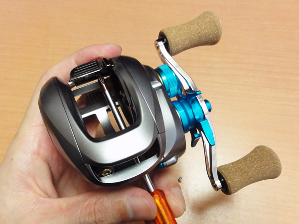 シマノ用 ジュラルミンクラッチ ALD （12アルデバランBFS,09