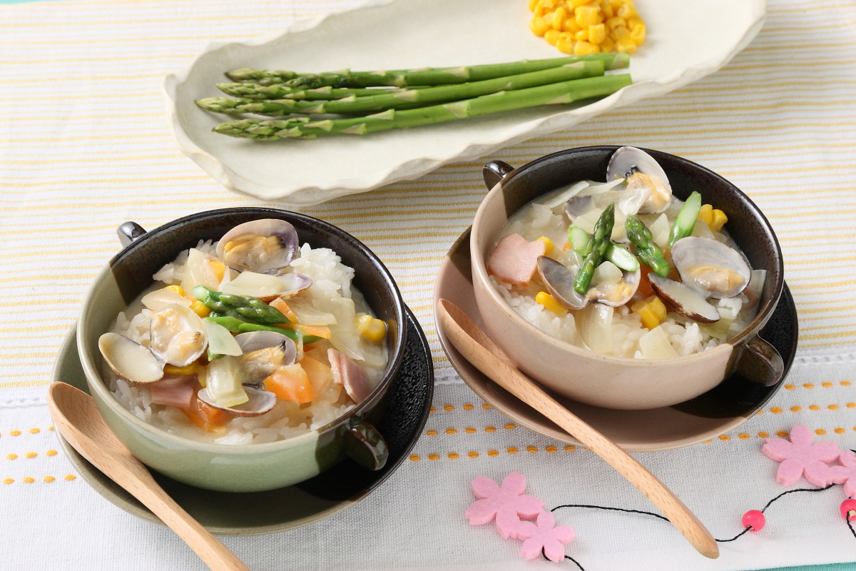 クラムチャウダースープごはん « 株式会社ひめライス