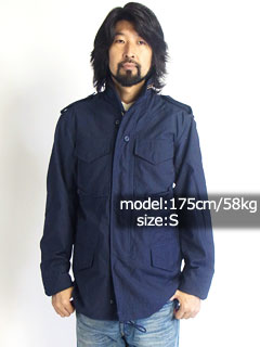 ALPHA [アルファ] M-65 FIELD JACKET ネイビー-Jalana