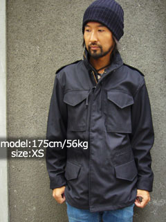 ALPHA [アルファ] M-65 FIELD JACKET ブラック-Jalana