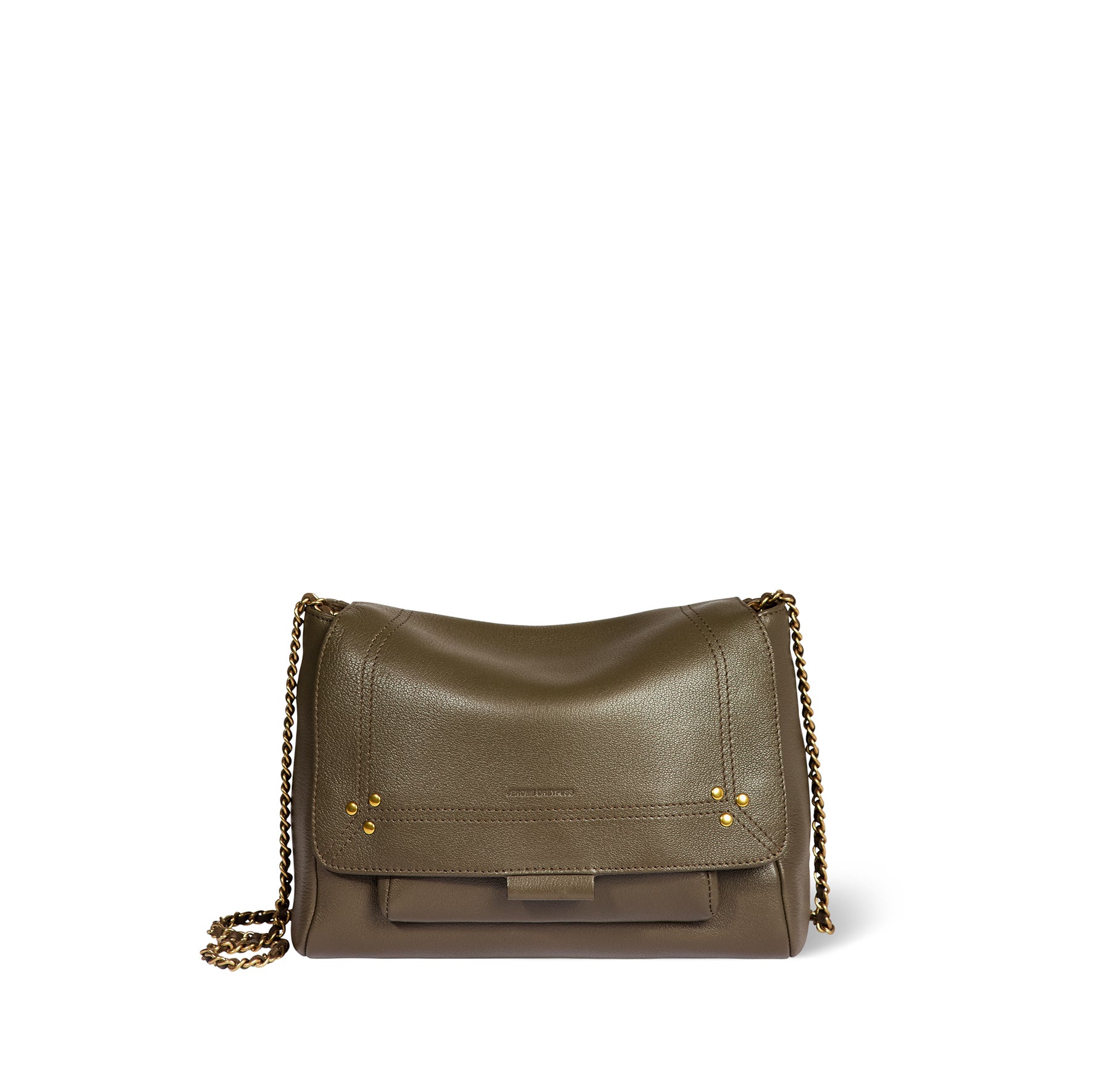 Lulu M Bag Kaki Goatskin – Jérôme Dreyfuss